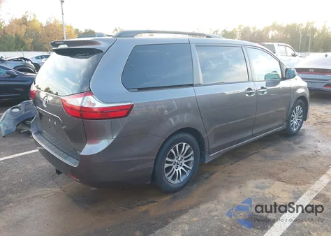 2018 Toyota Sienna Xle Premium 8 Passenger z USA, uszkodzony, nr VIN 5TDYZ3DC2JS957419